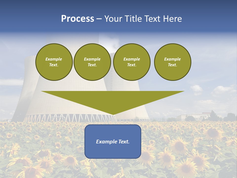 Massive Turbine Reactor PowerPoint Template