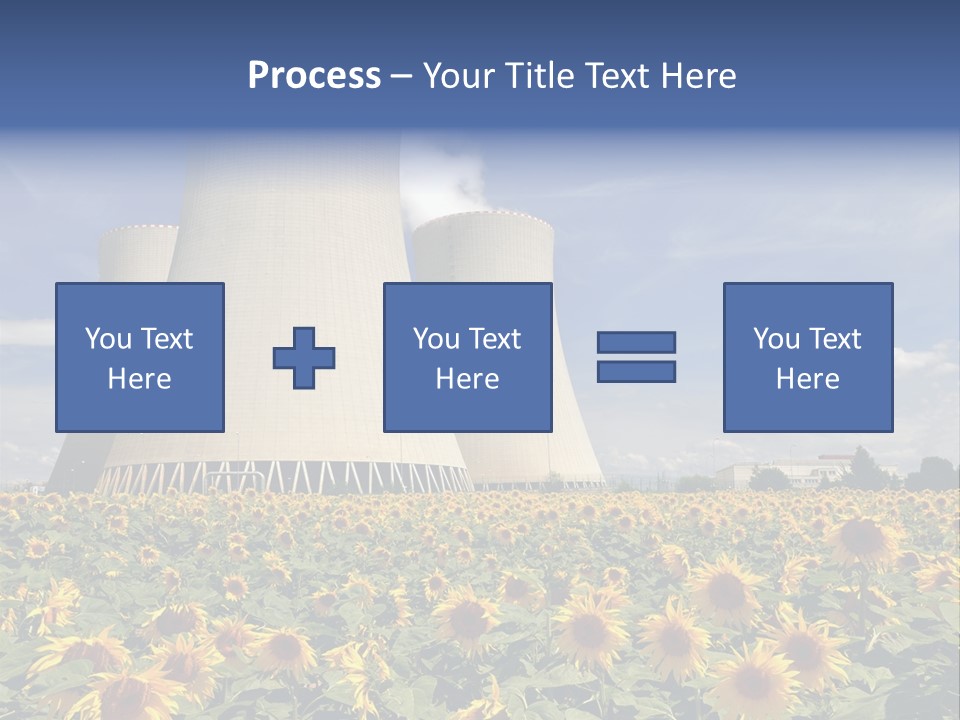 Massive Turbine Reactor PowerPoint Template