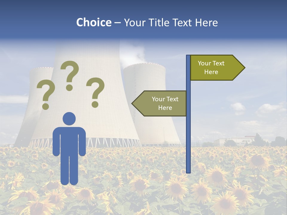 Massive Turbine Reactor PowerPoint Template