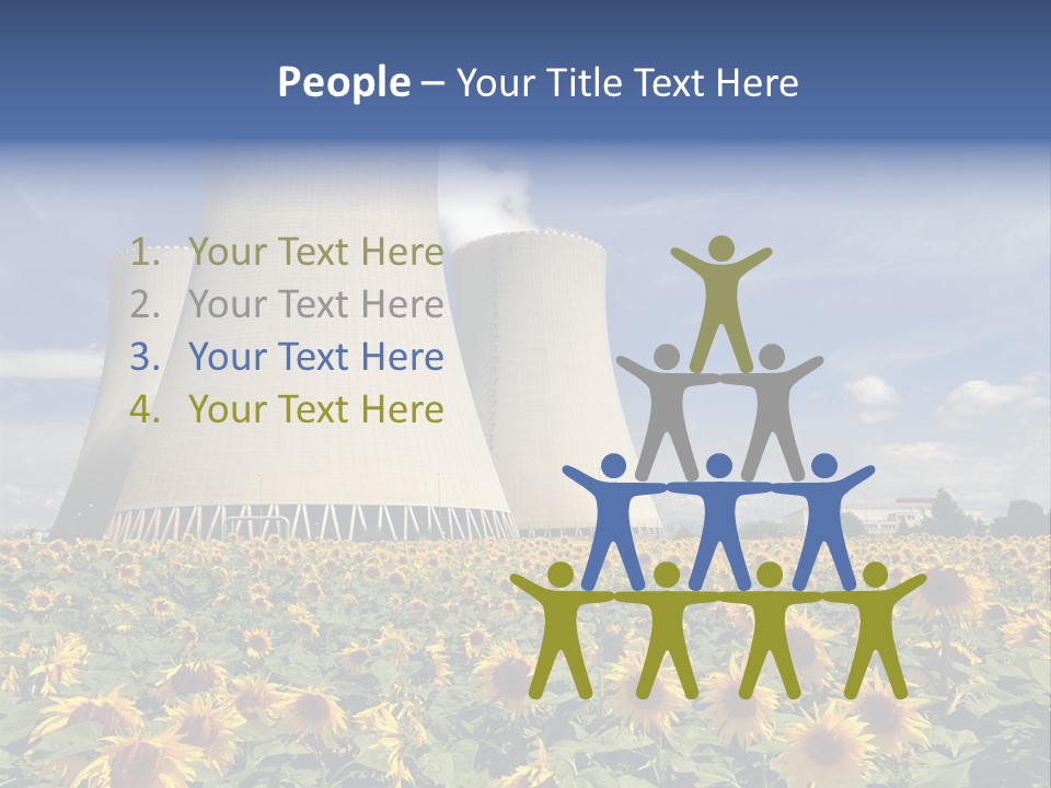Massive Turbine Reactor PowerPoint Template
