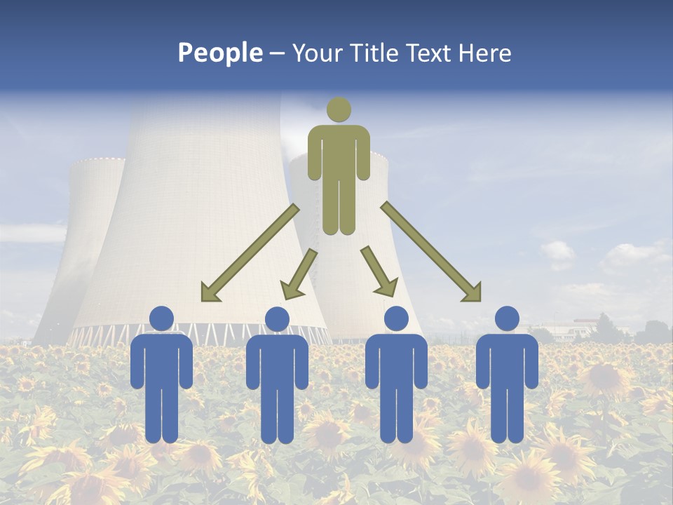 Massive Turbine Reactor PowerPoint Template