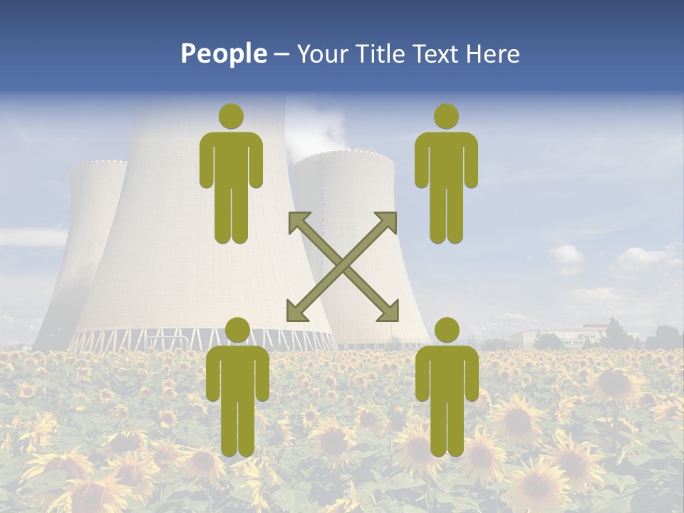 Massive Turbine Reactor PowerPoint Template