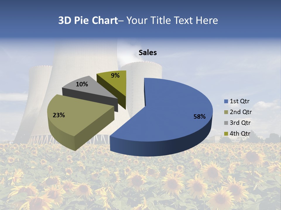 Massive Turbine Reactor PowerPoint Template