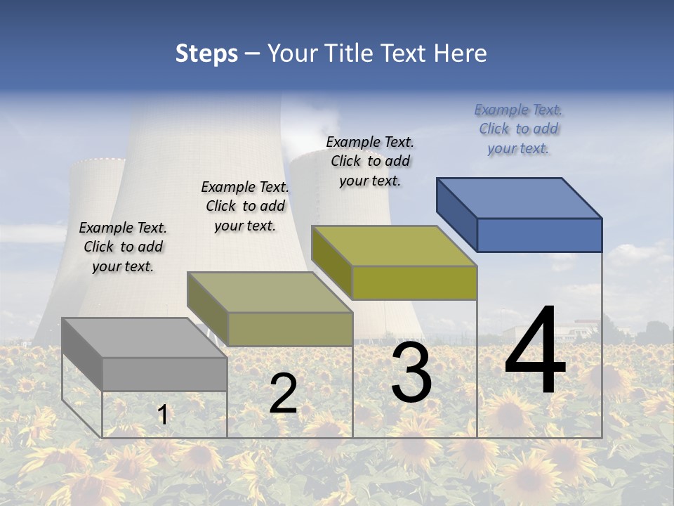 Massive Turbine Reactor PowerPoint Template