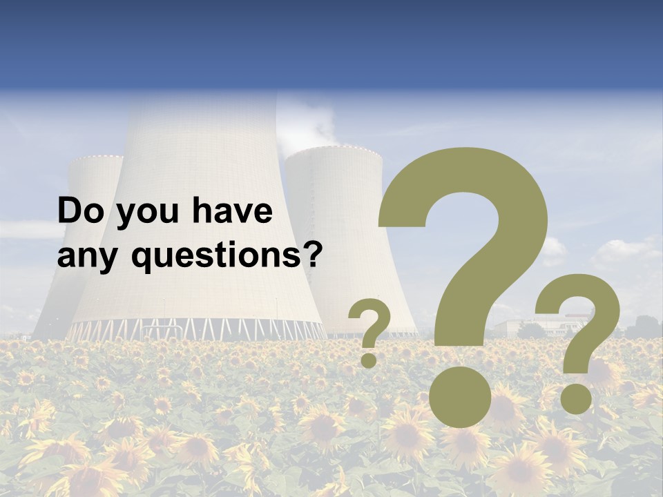 Massive Turbine Reactor PowerPoint Template