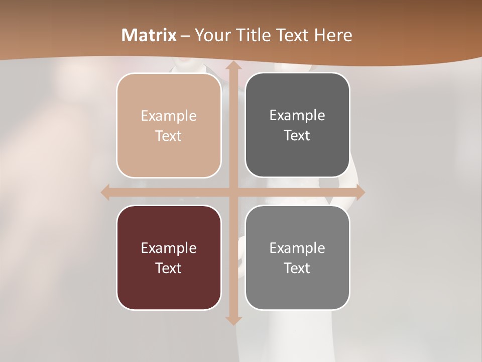 Table Nuptials Natural PowerPoint Template