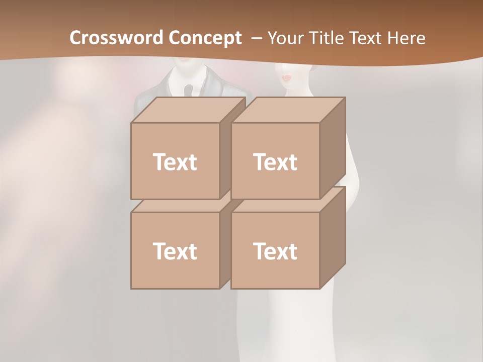 Table Nuptials Natural PowerPoint Template