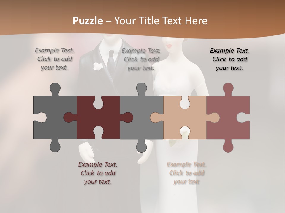 Table Nuptials Natural PowerPoint Template