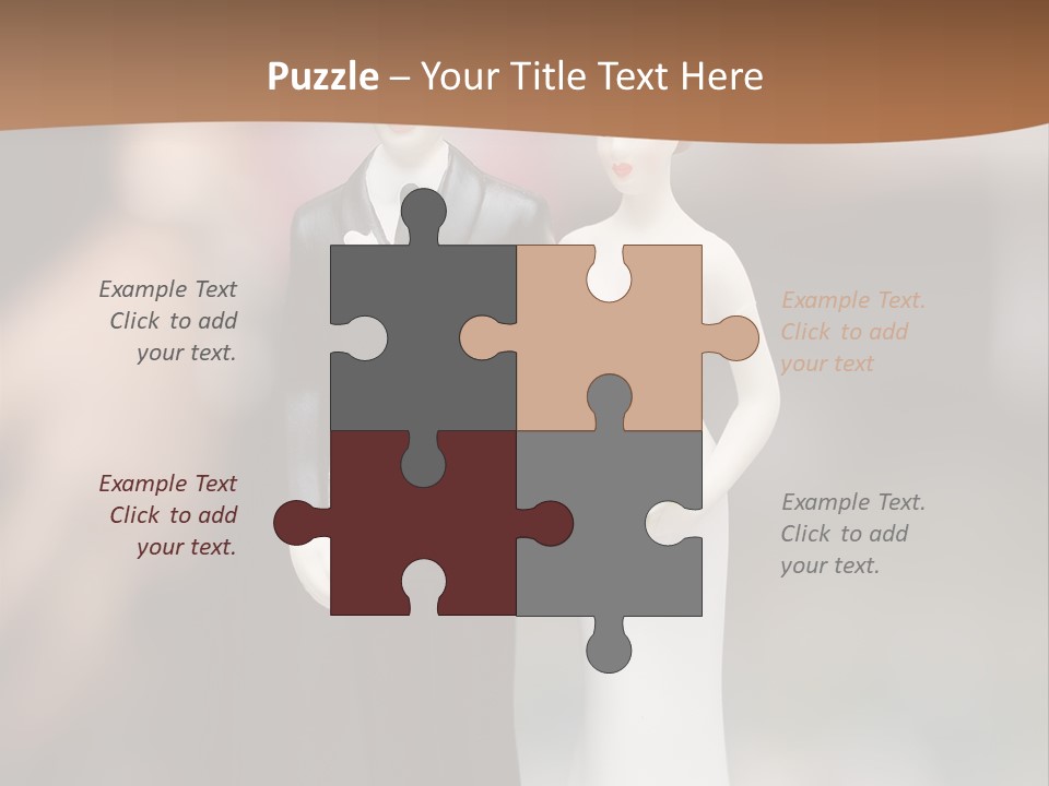 Table Nuptials Natural PowerPoint Template