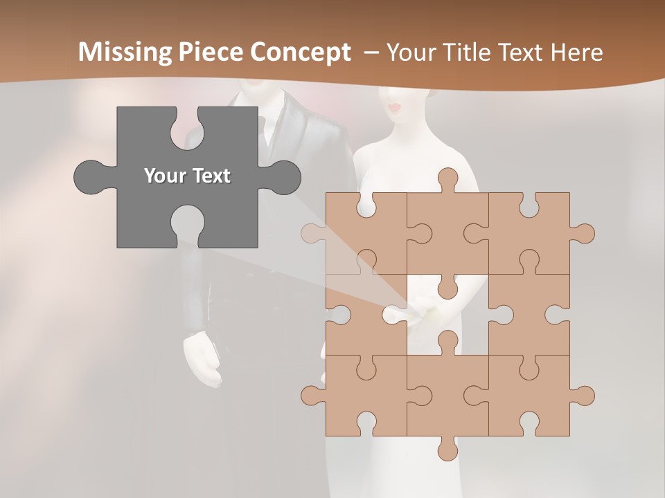 Table Nuptials Natural PowerPoint Template