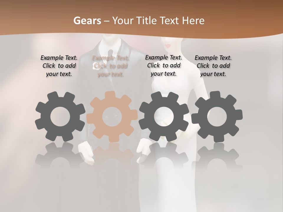 Table Nuptials Natural PowerPoint Template