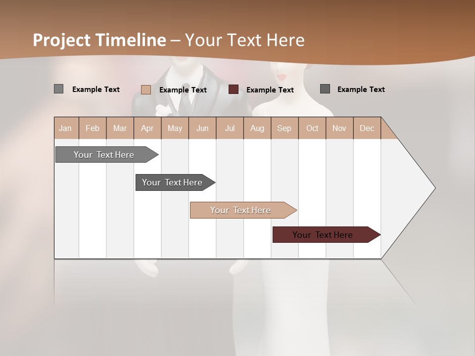 Table Nuptials Natural PowerPoint Template