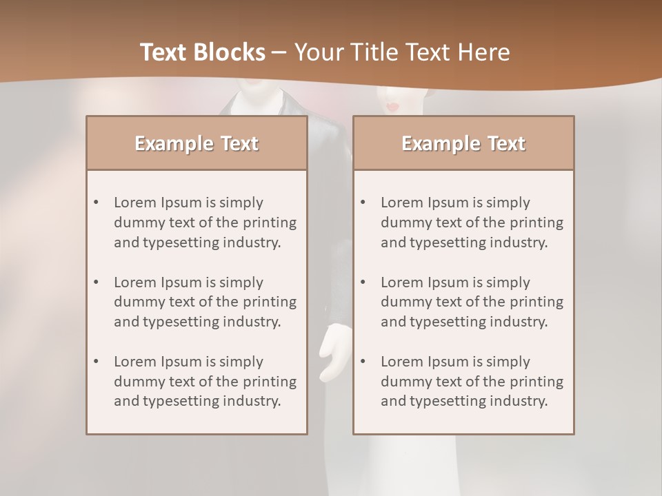 Table Nuptials Natural PowerPoint Template