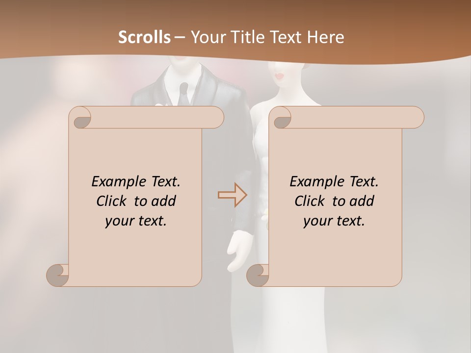 Table Nuptials Natural PowerPoint Template