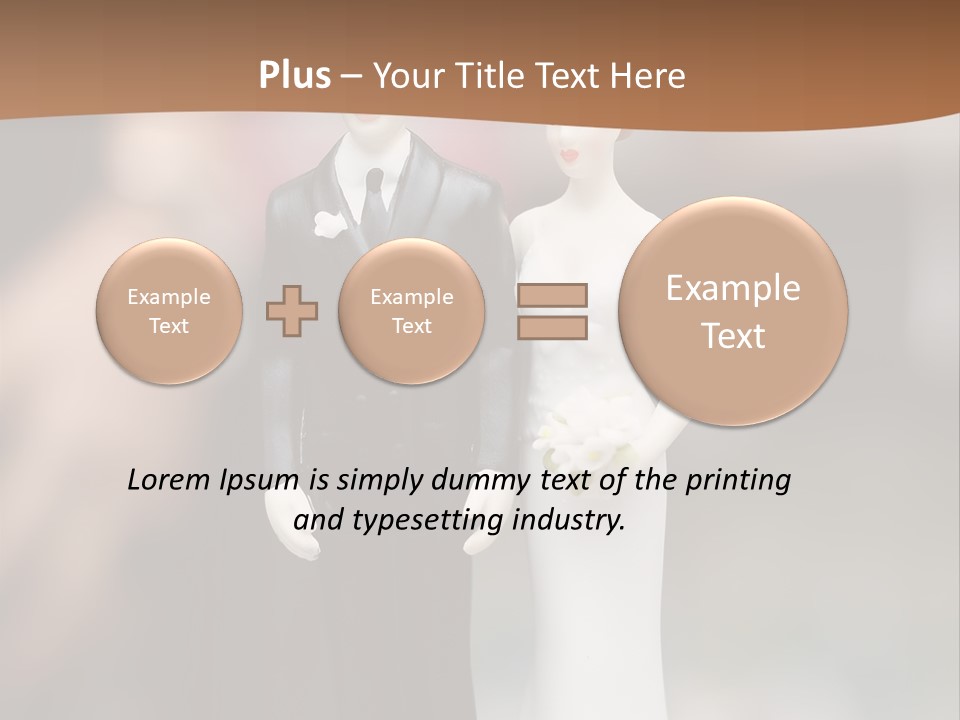 Table Nuptials Natural PowerPoint Template