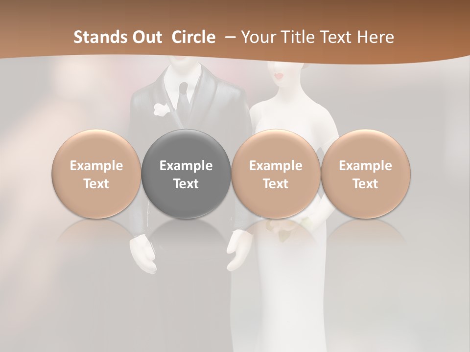 Table Nuptials Natural PowerPoint Template