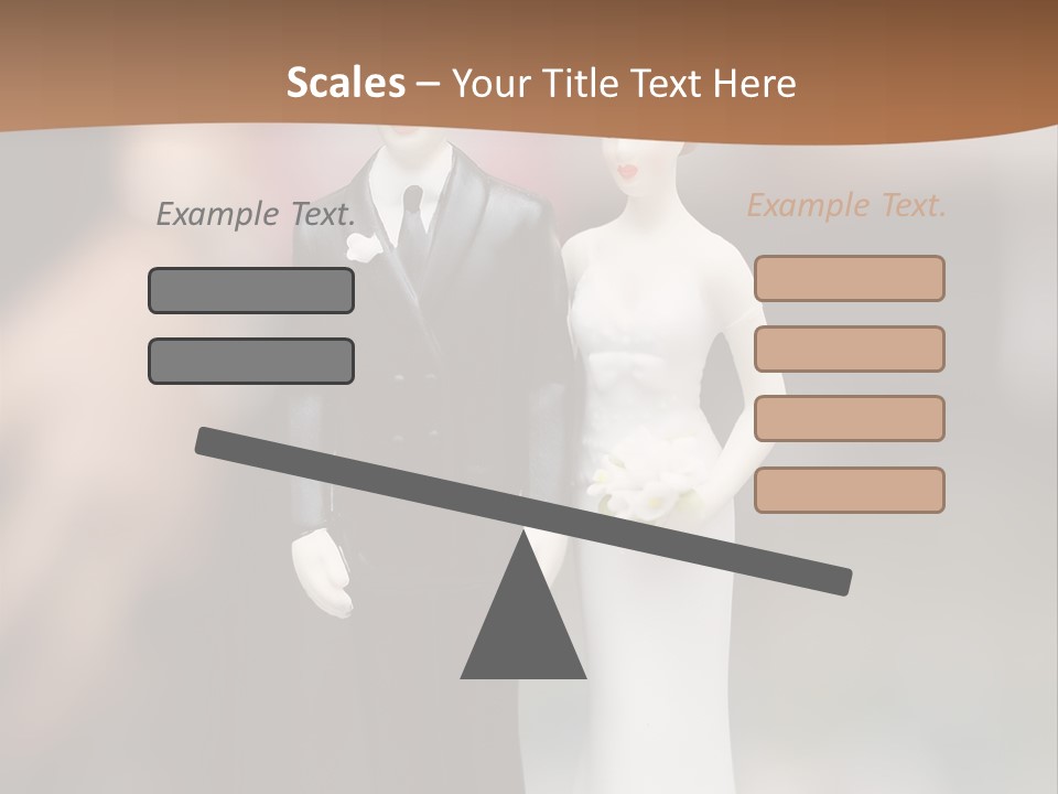 Table Nuptials Natural PowerPoint Template