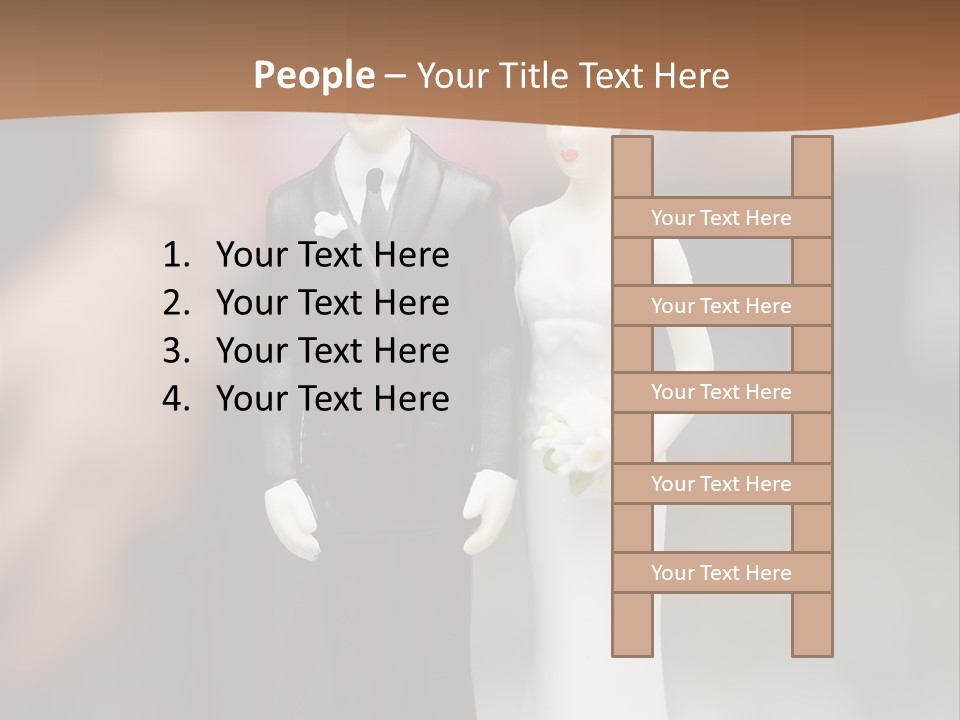 Table Nuptials Natural PowerPoint Template