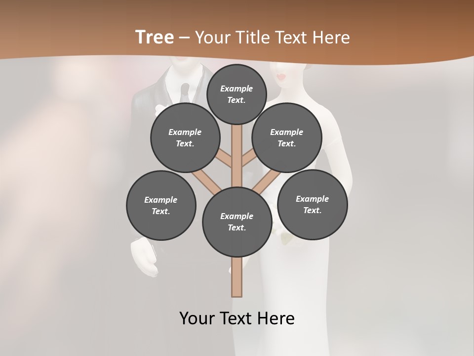Table Nuptials Natural PowerPoint Template