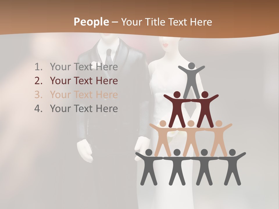 Table Nuptials Natural PowerPoint Template