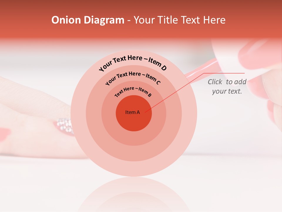 Spa Glass Girl PowerPoint Template