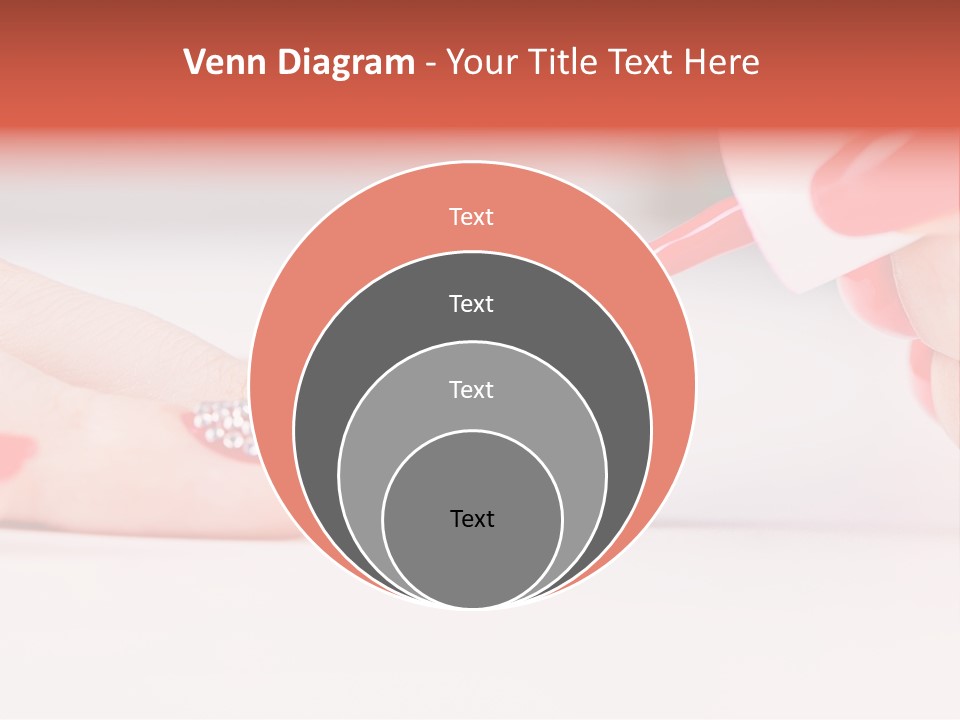 Spa Glass Girl PowerPoint Template