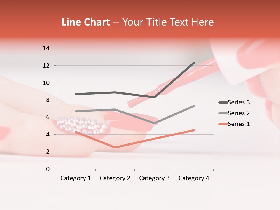 Spa Glass Girl PowerPoint Template