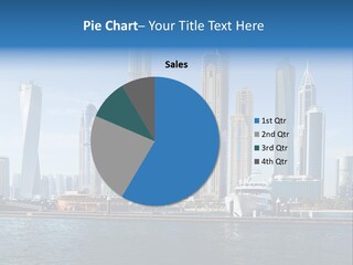 Transportation Tower Sea PowerPoint Template