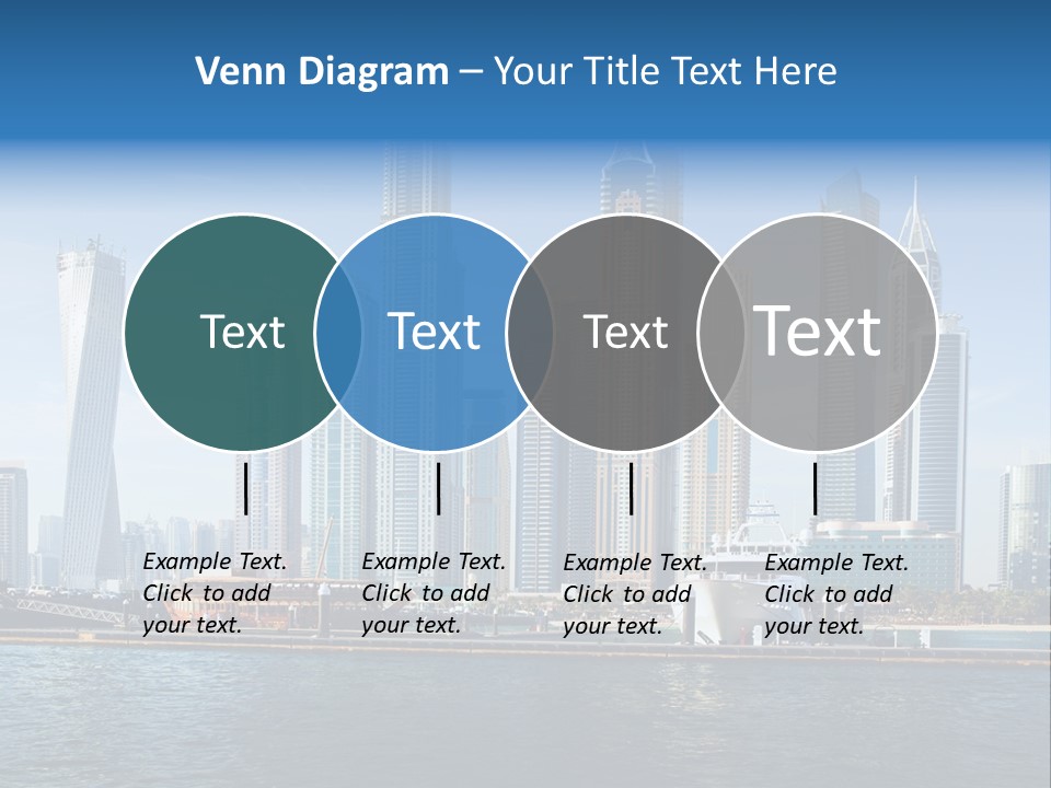 Transportation Tower Sea PowerPoint Template