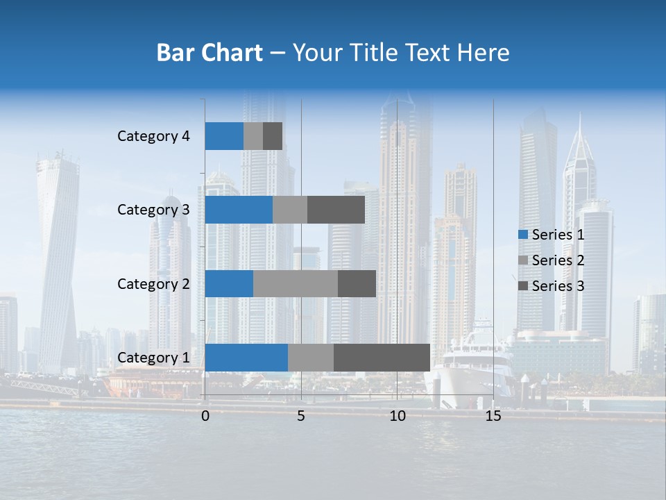Transportation Tower Sea PowerPoint Template