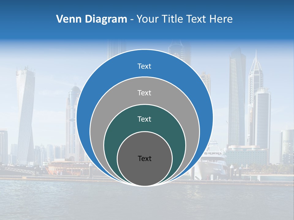 Transportation Tower Sea PowerPoint Template