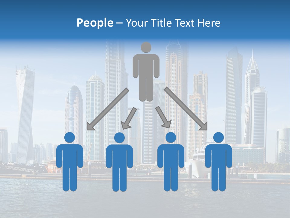 Transportation Tower Sea PowerPoint Template