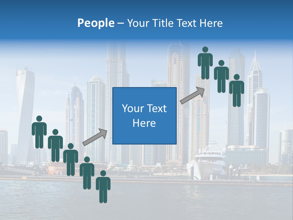 Transportation Tower Sea PowerPoint Template