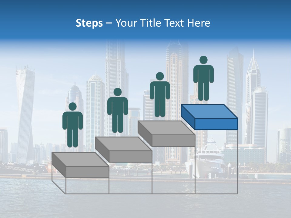 Transportation Tower Sea PowerPoint Template