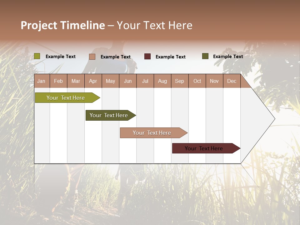 A Couple Of People That Are Walking In The Grass PowerPoint Template