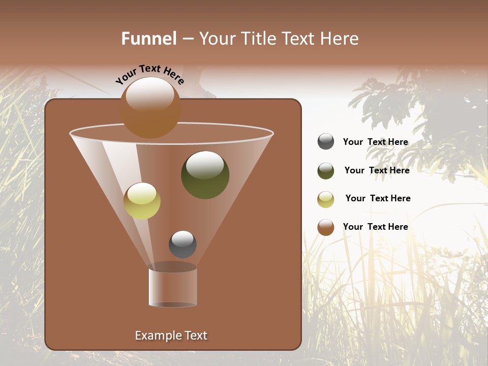 A Couple Of People That Are Walking In The Grass PowerPoint Template