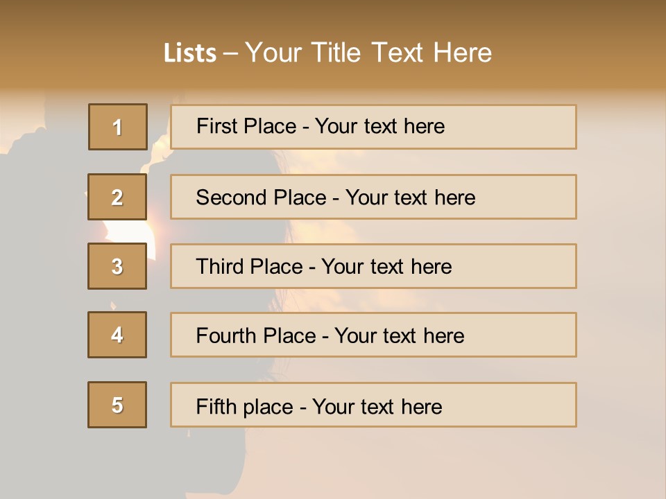 People Male Feeling PowerPoint Template