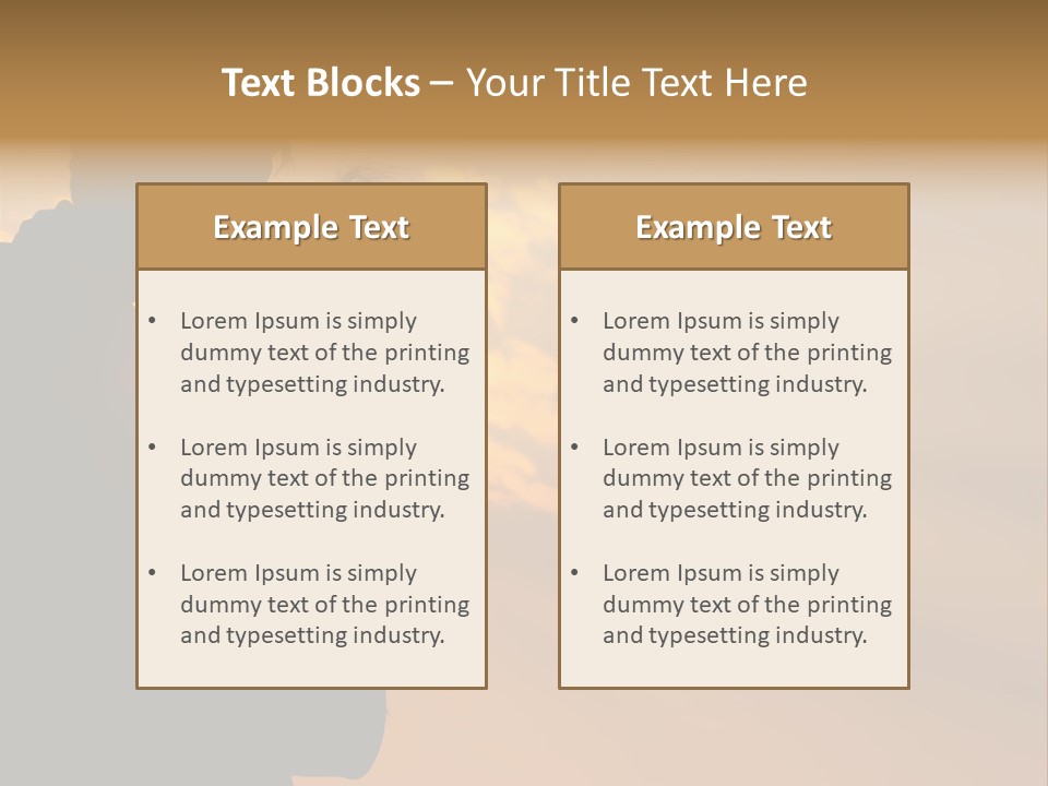 People Male Feeling PowerPoint Template