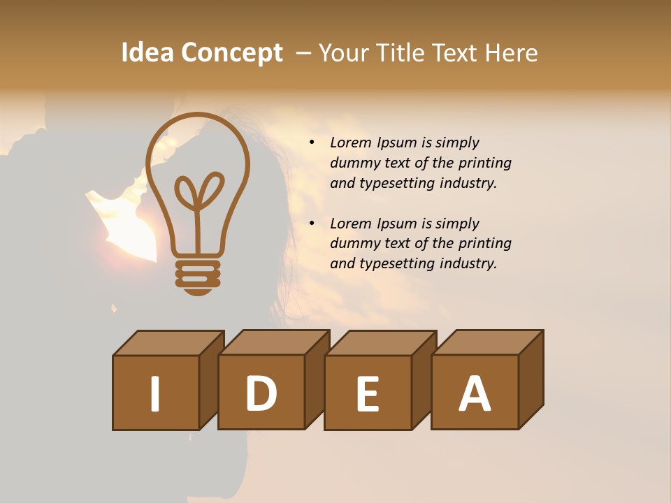 People Male Feeling PowerPoint Template