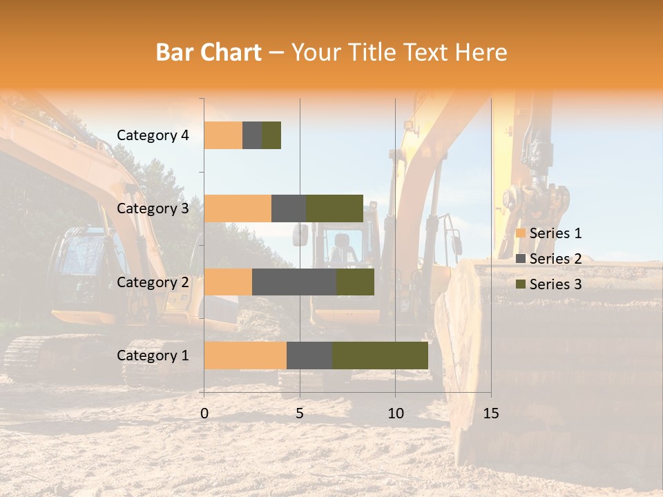 Large Blue Tool PowerPoint Template