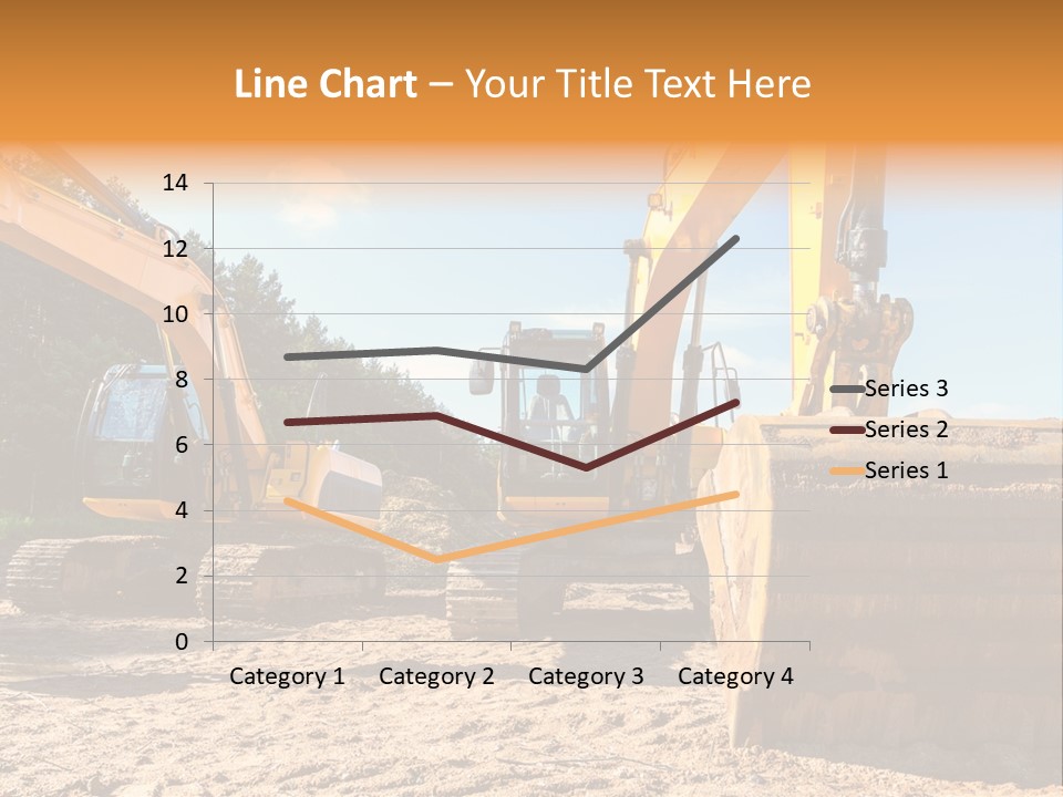 Large Blue Tool PowerPoint Template