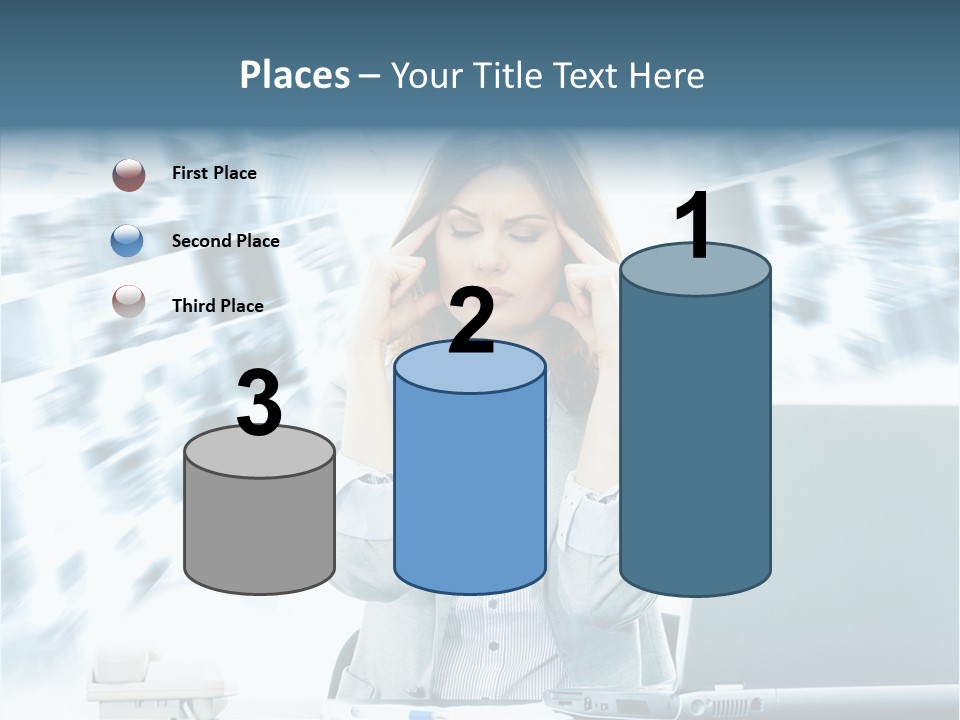 Kiwi Female Outdoor PowerPoint Template