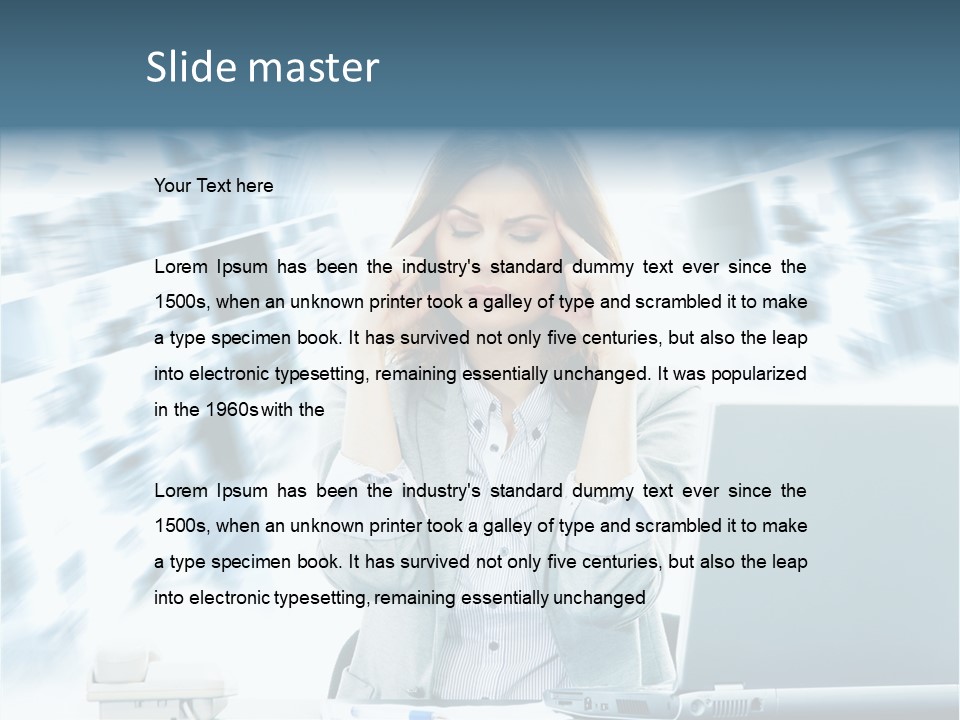 Kiwi Female Outdoor PowerPoint Template