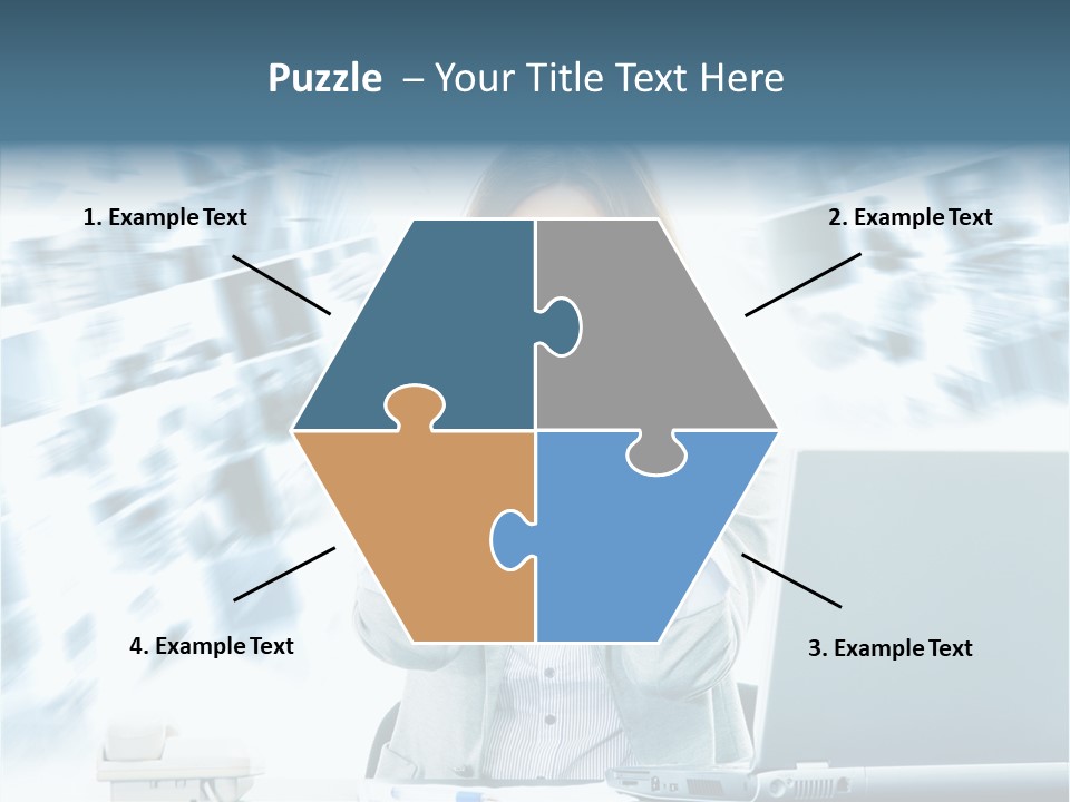 Kiwi Female Outdoor PowerPoint Template