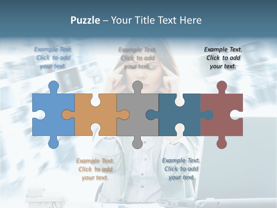 Kiwi Female Outdoor PowerPoint Template