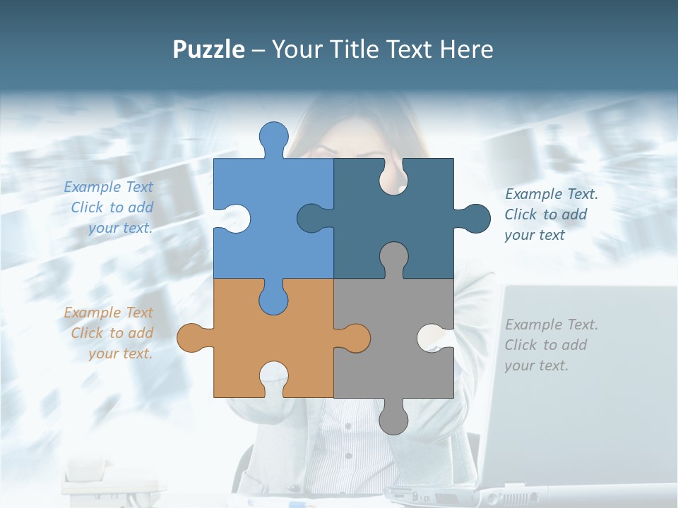 Kiwi Female Outdoor PowerPoint Template