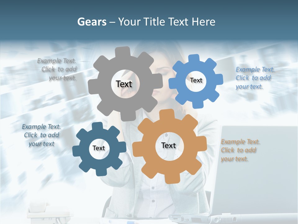 Kiwi Female Outdoor PowerPoint Template