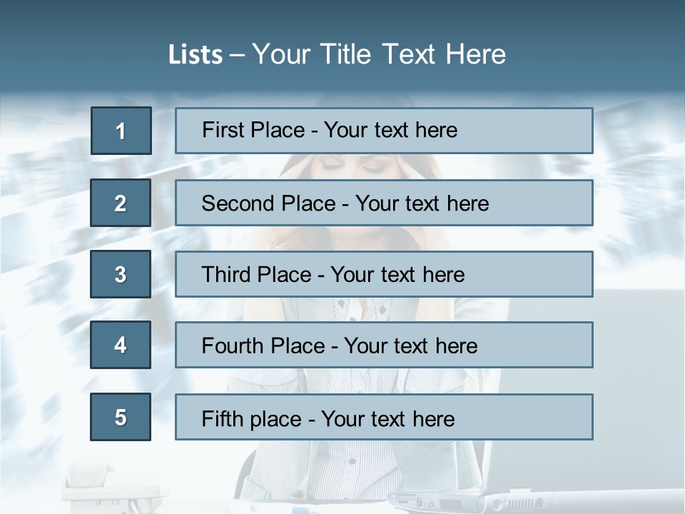 Kiwi Female Outdoor PowerPoint Template