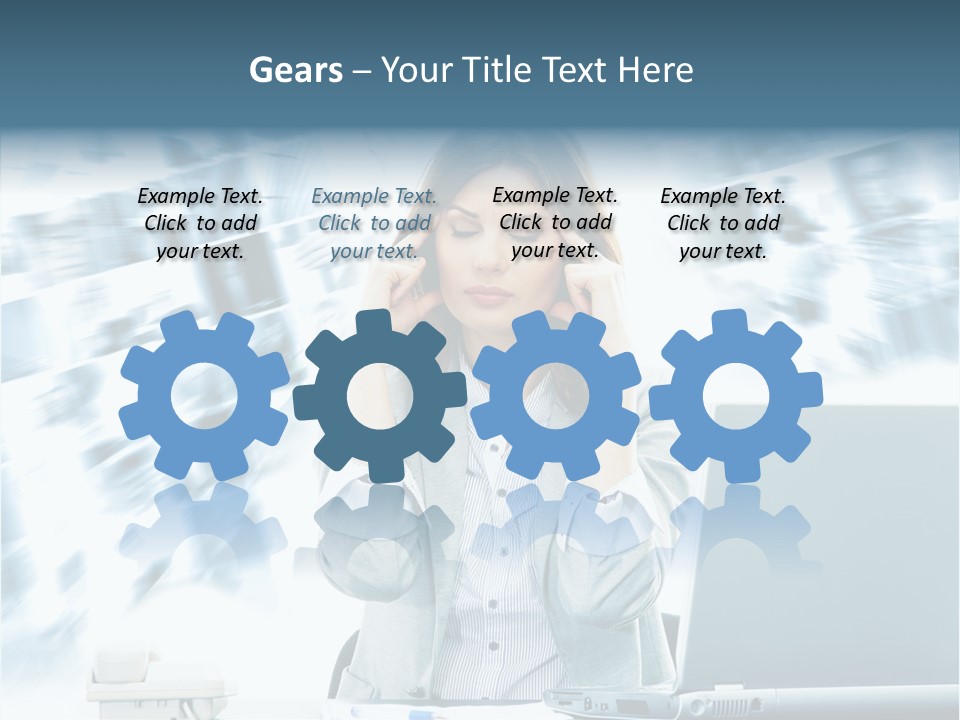 Kiwi Female Outdoor PowerPoint Template