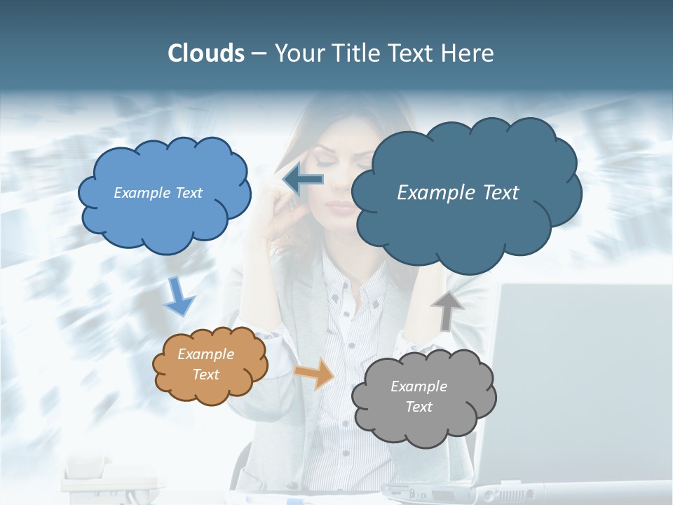 Kiwi Female Outdoor PowerPoint Template